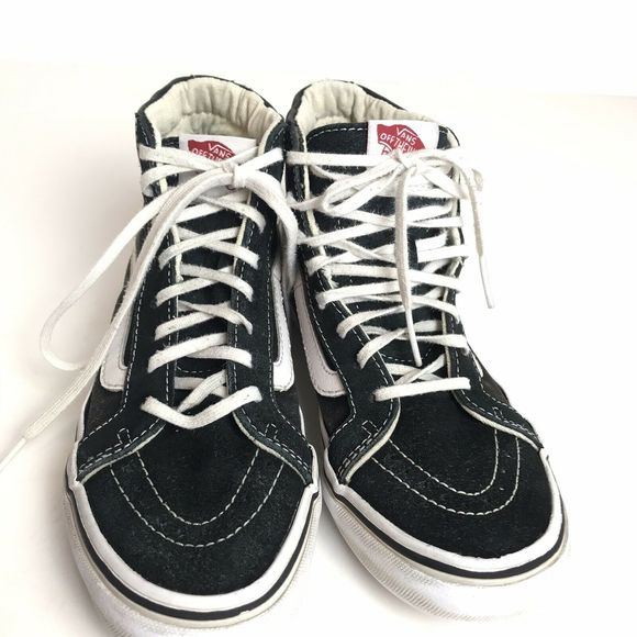 Vans Canvas And Suede High Top Shoes - Picture 2 of 7